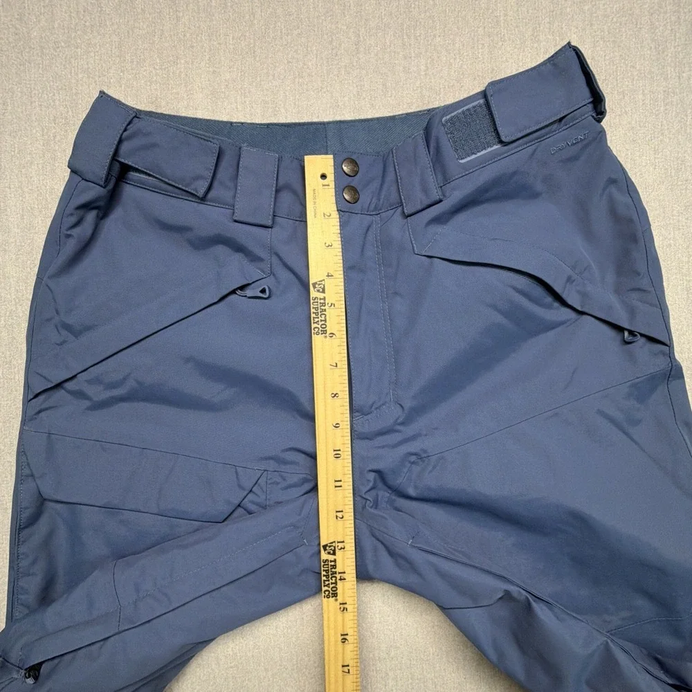 The North Face DryVent Snow Pants Mens Medium Blue Waterproof Ski 32x32